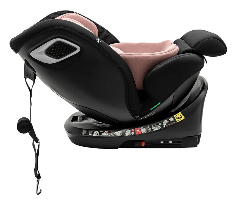 Автокресло Bair Oreo 360 i-size Iso-fix BO-04 black-pink
