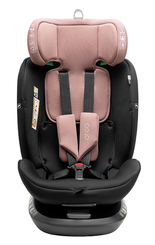 Автокресло Bair Oreo 360 i-size Iso-fix BO-04 black-pink