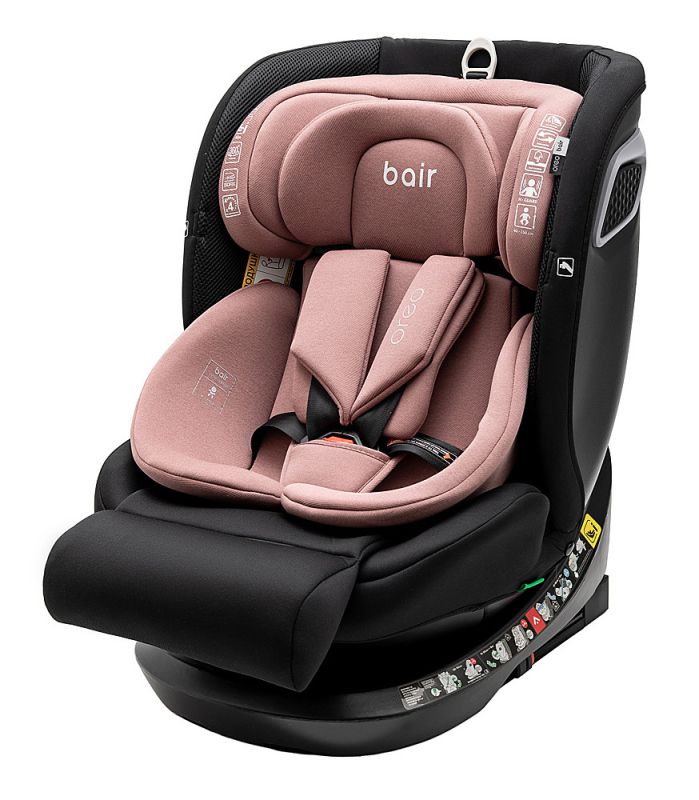 Автокресло Bair Oreo 360 i-size Iso-fix BO-04 black-pink