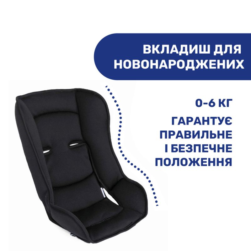 Автокресло Chicco Cosmos, группа 0+/1 Jet Black