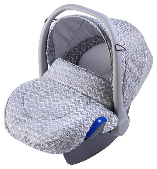 Автокрісло Adamex Kite Q347 сірий (зигзаг)