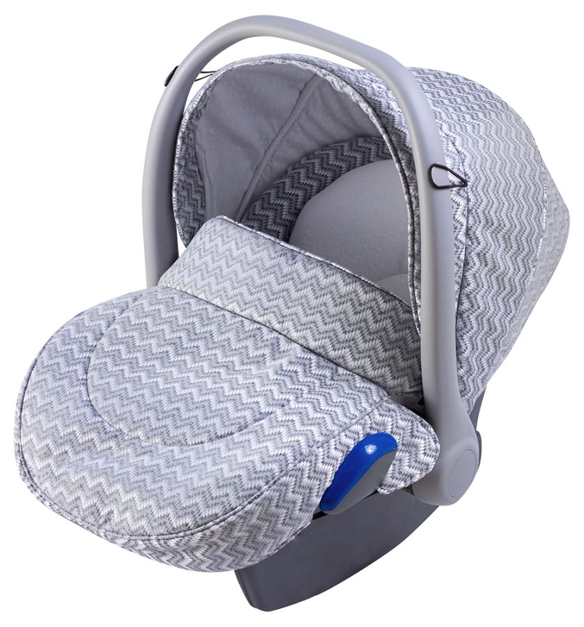Автокрісло Adamex Kite Q347 сірий (зигзаг)