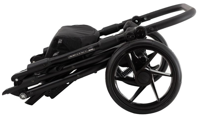 Коляска 2 в 1 Adamex Hybryd Plus BR244 светло-бежевый - бежевая кожа (выдавленная точка)