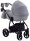 Коляска 2 в 1 Adamex Hybryd Plus BR204 светло-серый - серая кожа (выдавленная точка)