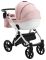Коляска 2 в 1 Bair Next White Soft 72 светло-розовый