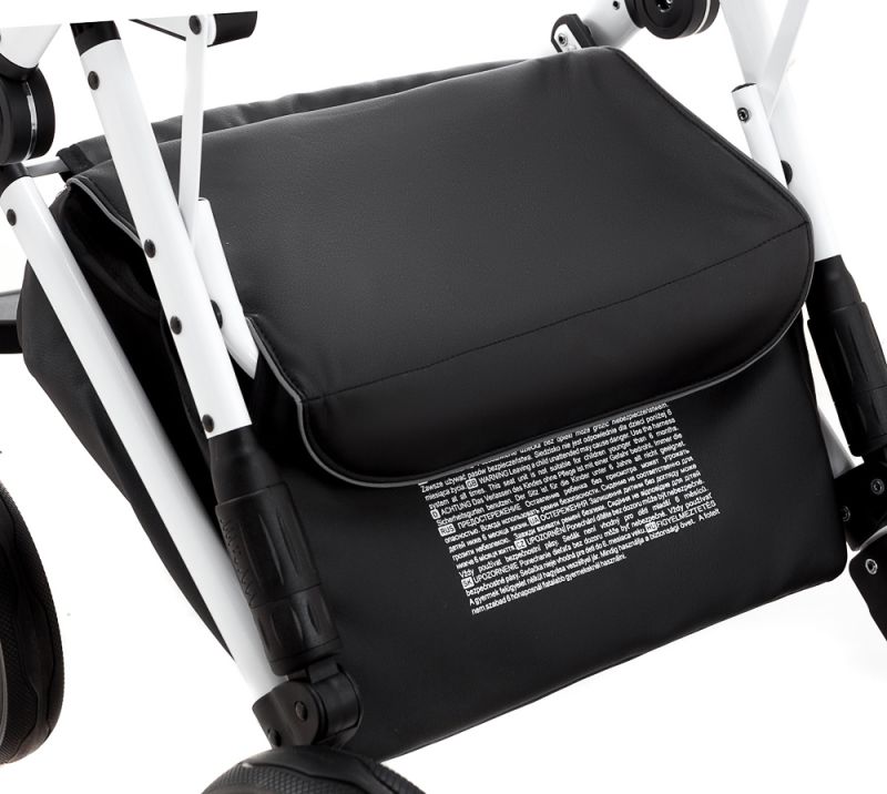 Коляска 2 в 1 Bair Next White Soft 72 светло-розовый