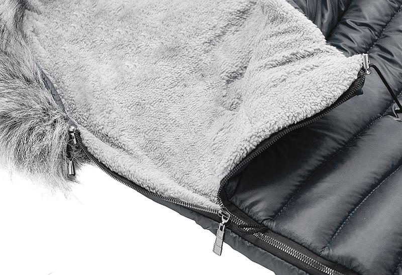Зимний конверт Bair Polar premium  графит - серая кожа