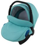 Автокресло Adamex Kite кожа 100% NR233 бирюзовый