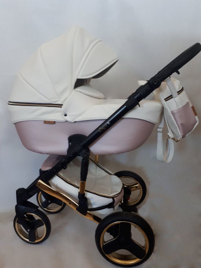 Коляска 2 в 1 Mikrus Onyx 70 рожевий