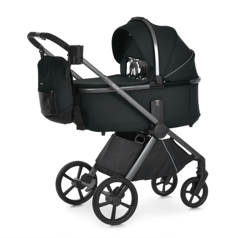 Коляска 2 в 1 El Camino ELLE ME 1221 Black