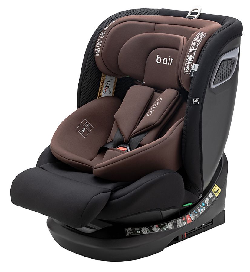 Автокресло Bair Oreo 360 i-size Iso-fix BO-06 choco-black