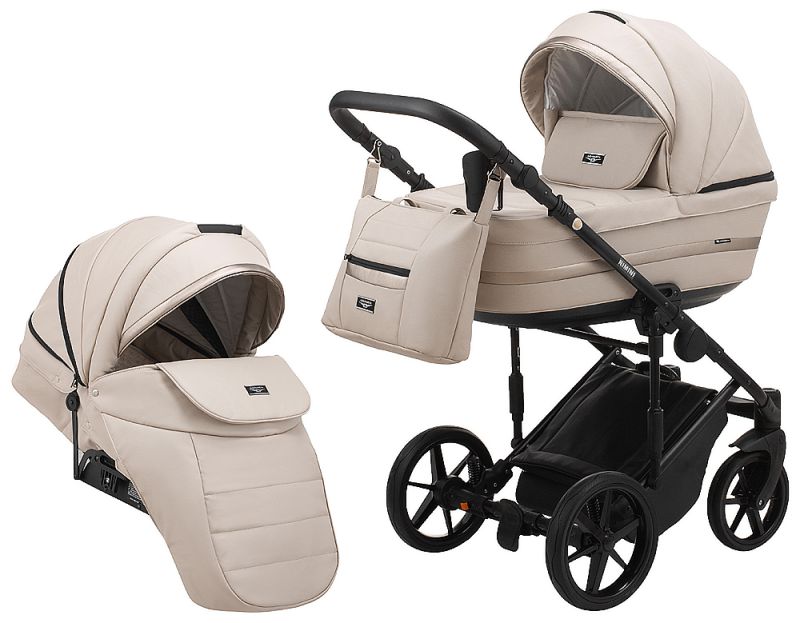 Коляска 2 в 1 Adamex Rimini ECO шкіра 100% RI-215