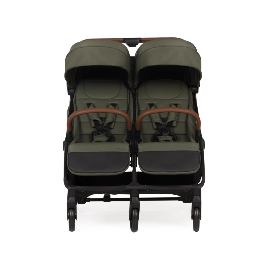 Прогулянкова коляска Adamex Alto dark green