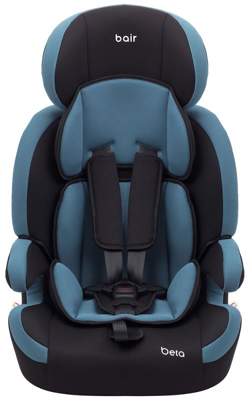 Автокрісло Bair Beta 1/2/3 (9-36 кг) DB1929 чорний - темно-бірюзовий