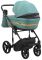 Коляска 2 в 1 Adamex Rimini ECO кожа 100% RI-233