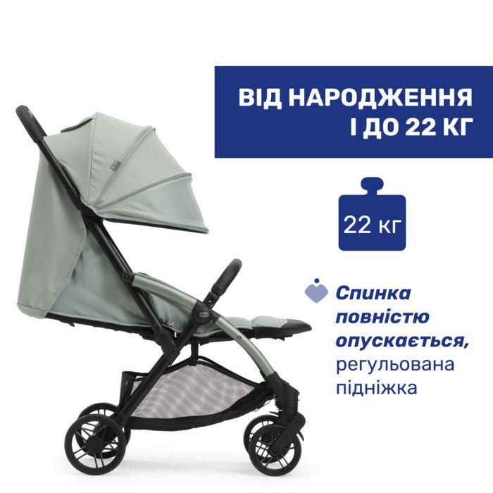 Прогулочная коляска Chicco Goody XPlus Sage