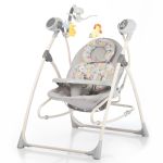 Крісло-гойдалка CARRELLO Nanny 3 в 1 CRL-0005 Grey Planet /1/ MOQ