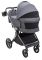 Коляска 2 в 1 Bair Pixel Chrome PC-02 graphite grey