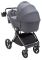 Коляска 2 в 1 Bair Pixel Chrome PC-02 graphite grey