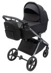 Коляска 2 в 1 Bair Pixel Chrome PC-01 black rock