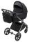 Коляска 2 в 1 Bair Pixel Chrome PC-01 black rock
