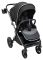 Коляска 2 в 1 Bair Pixel Chrome PC-01 black rock