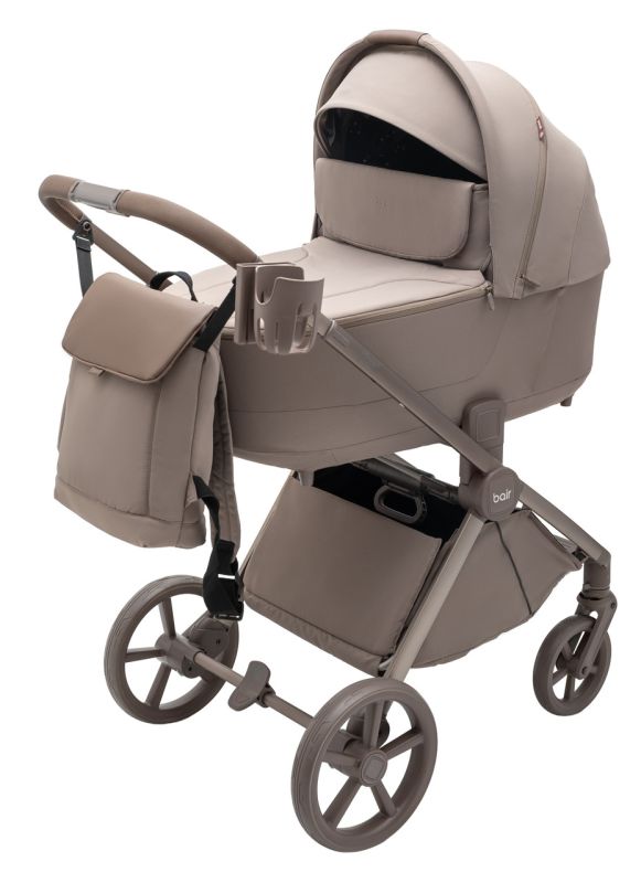 Коляска 2 в 1 Bair Pixel Truffle PT-01 cappuccino soft