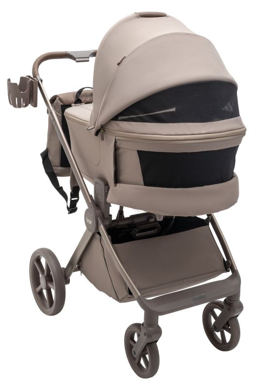 Коляска 2 в 1 Bair Pixel Truffle PT-01 cappuccino soft