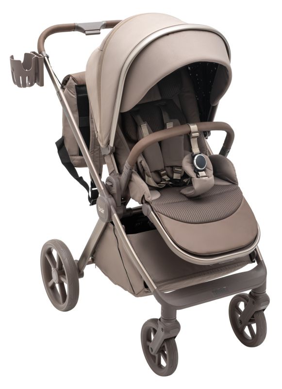 Коляска 2 в 1 Bair Pixel Truffle PT-01 cappuccino soft