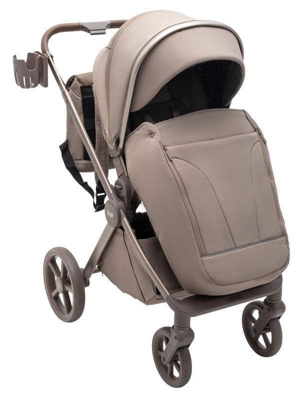 Коляска 2 в 1 Bair Pixel Truffle PT-01 cappuccino soft