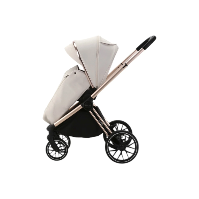 Коляска 2 в 1 Adamex Spark 1 Champagne Vanilla