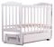 Кровать Babyroom Зайчонок Z301 маятник, ящик  белая