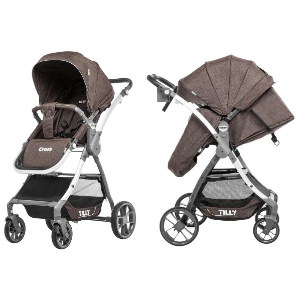 Прогулянкова коляска TILLY Cross Brown