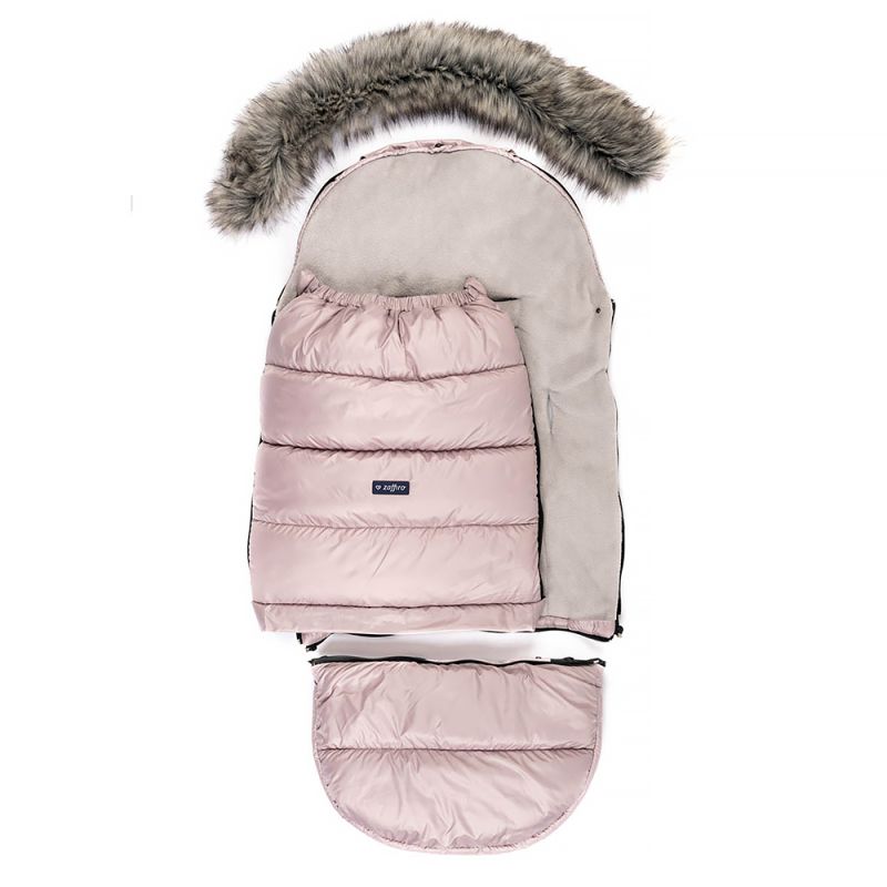 Зимовий конверт Womar (Zaffiro) GROW UP pink (рожева пудра)