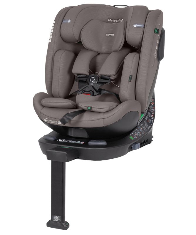 Автокресло CARRELLO Meteorit Fusion CRL-15101 Sandstone Beige i-Size 40-150см ISOFIX, поворот, опорная стойка