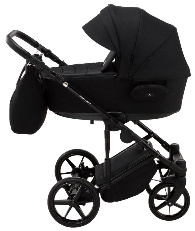 Коляска 2 в 1 Adamex Porto Light Tip TK-79 чорний