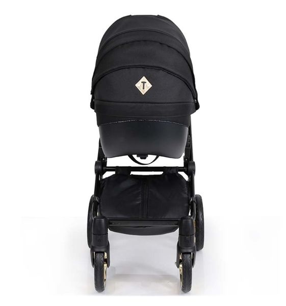 Коляска 2 в 1 Kunert Talisman 03 Black- Red