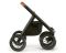 Коляска 2 в 1 Neonato Puro Urban на черной раме оливковый с черным полосками