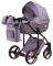 Коляска 2 в 1 Adamex Luciano Polar (Gold) Y811 сиреневый (кожа) - сиреневый