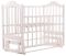 Кровать Babyroom Дина D201 маятник  белая