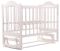 Кровать Babyroom Дина D201 маятник  белая