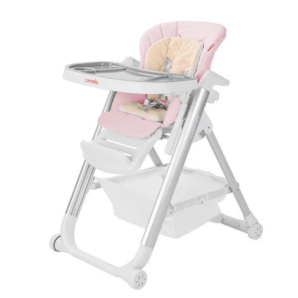 Стульчик для кормления CARRELLO Concord CRL-7402 Salmon Pink /1/ MOQ Стульчик для кормления CARRELLO Concord CRL-7402 Salmon Pink /1/ MOQ