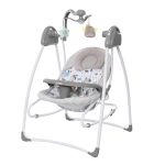 Крісло-гойдалка CARRELLO Grazia CRL-7502 Lovely Grey /1/ MOQ