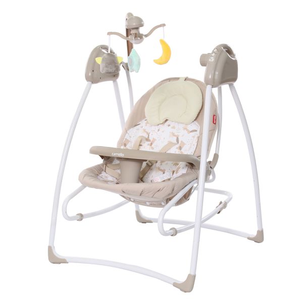 Крісло-гойдалка CARRELLO Grazia CRL-7502 Fall Beige /1/ MOQ