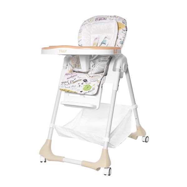 Стульчик для кормления BABY TILLY Bistro T-641/2 Beige Стульчик для кормления BABY TILLY Bistro T-641/2 Beige