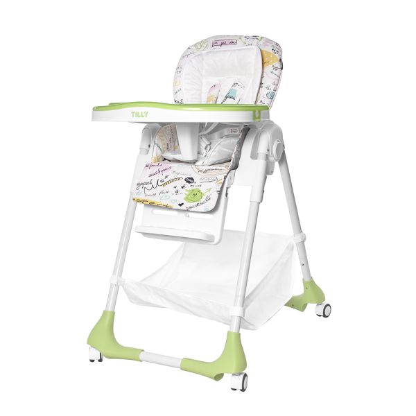 Стульчик для кормления BABY TILLY Bistro Green