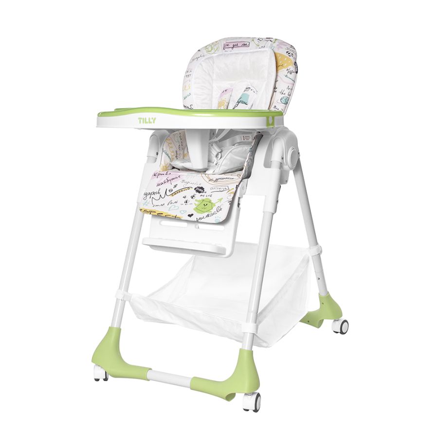 Стілець для годування BABY TILLY Bistro Green