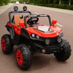 Електромобіль T-7840 EVA RED джип на Bluetooth 2.4G Р/У 12V7AH мотор 4*25W з MP3 122*76*72/1/