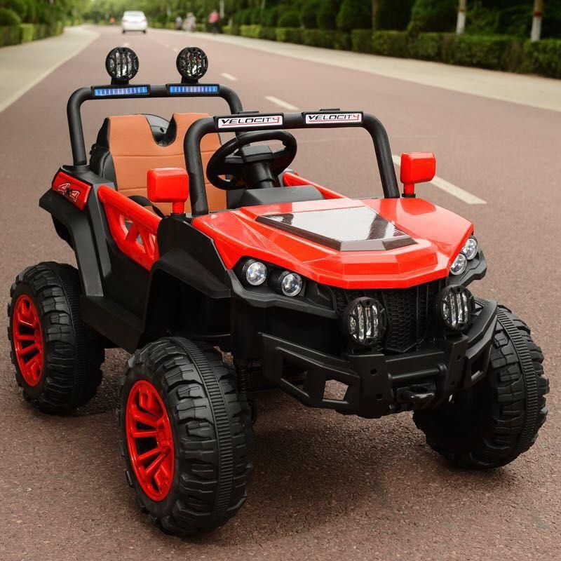 Електромобіль T-7840 EVA RED джип на Bluetooth 2.4G Р/У 12V7AH мотор 4*25W з MP3 122*76*72/1/