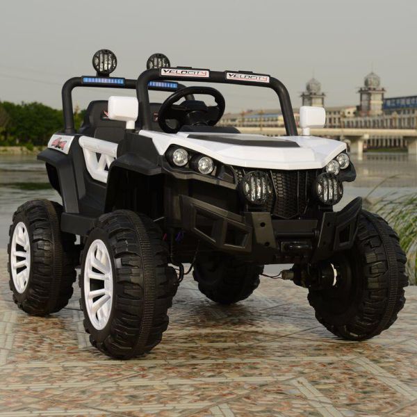 Електромобіль T-7840 EVA WHITE джип на Bluetooth 2.4G Р/У 12V7AH мотор 4*25W з MP3 122*76*72/1/ Електромобіль T-7840 EVA WHITE джип на Bluetooth 2.4G Р/У 12V7AH мотор 4*25W з MP3 122*76*72/1/